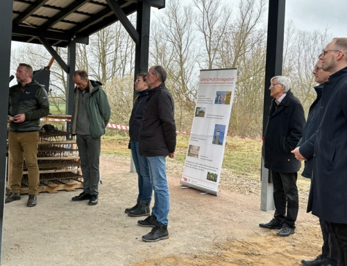Eröffnung des neugestalteten Außengeländes am Grenzhus Schlagsdorf