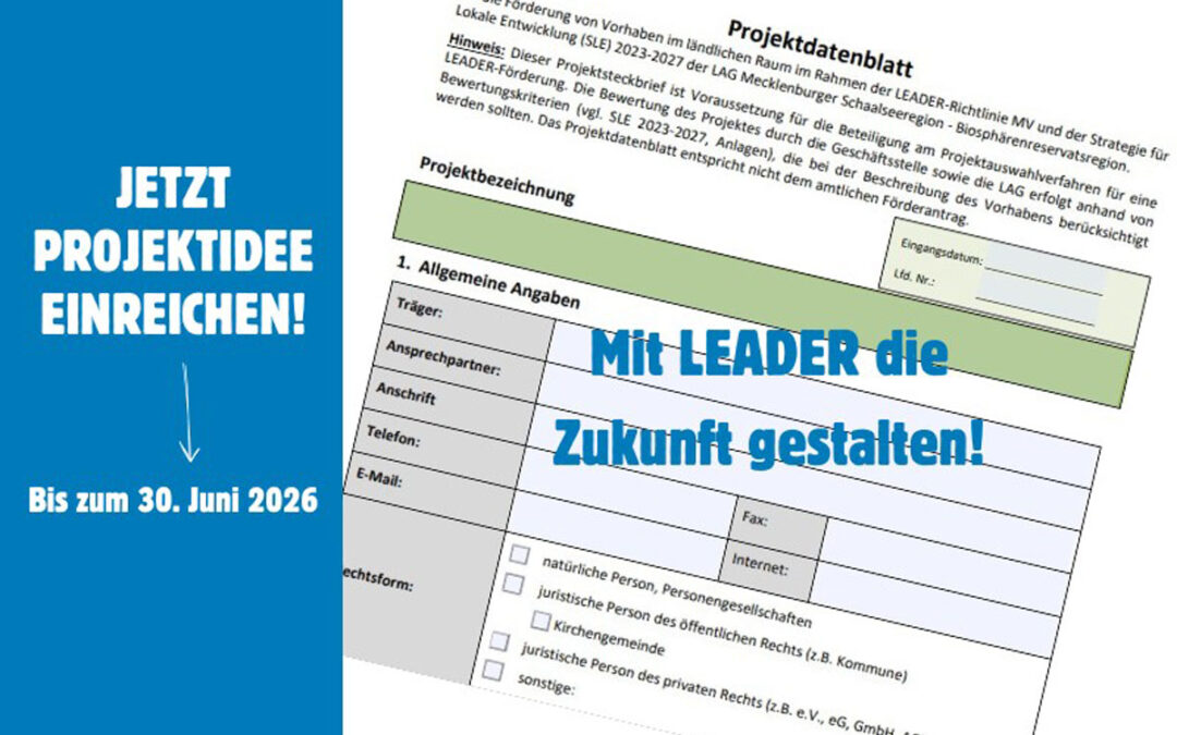 Projektaufruf 2027 gestartet